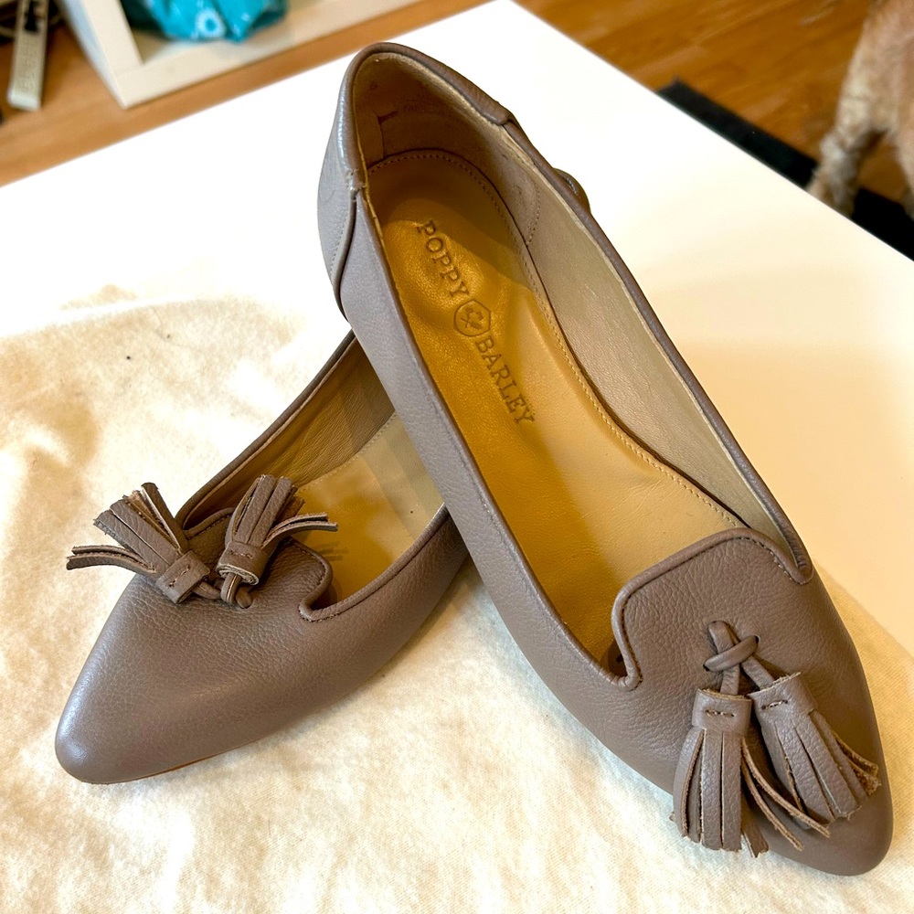 Poppy Barley tassel loafers